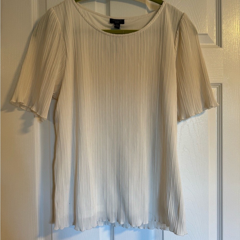 Ann Taylor Factory Lined Shirt Blouse